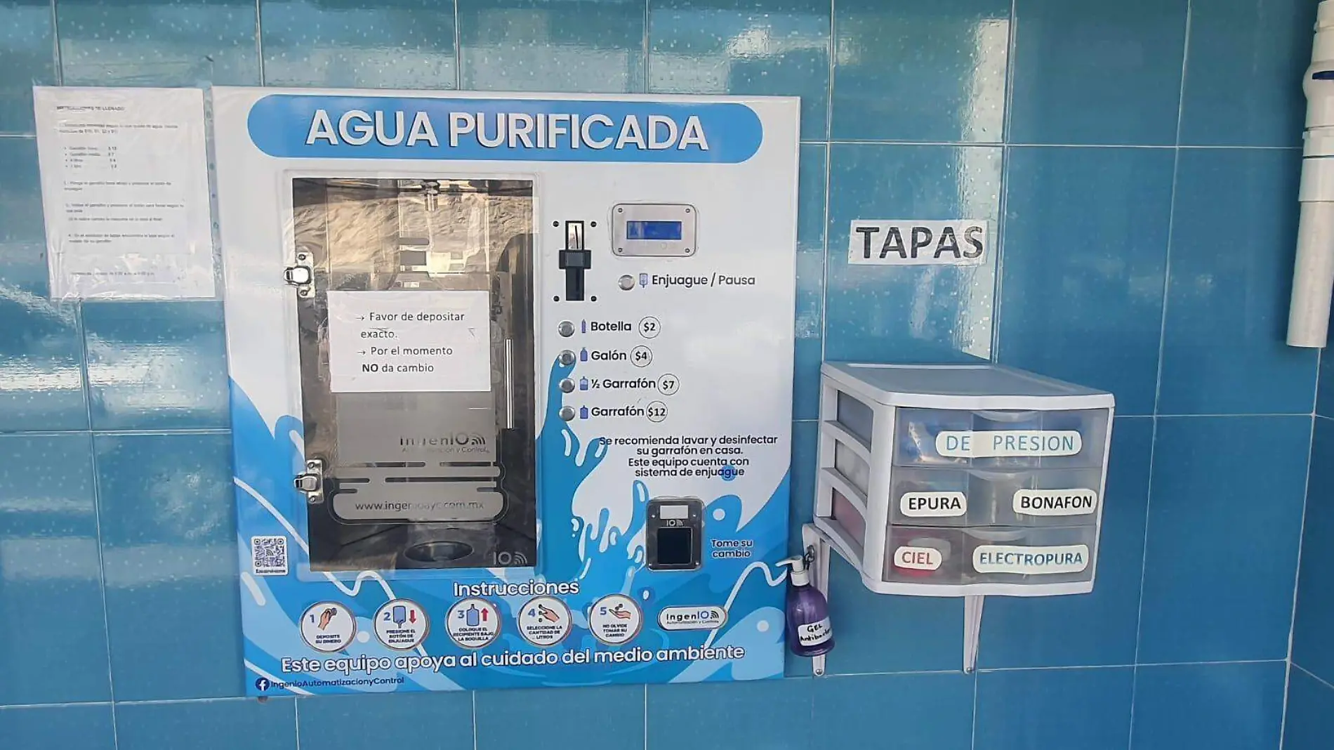 Agua purificada